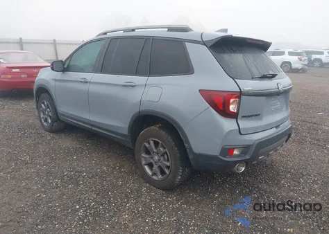 2025 Honda Passport Awd Trailsport из США, поврежденный, VIN 5FNYF8H64SB000094